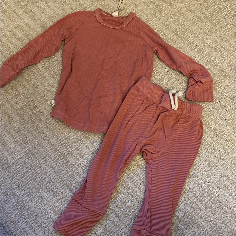 Childhoods baby matching top and bottoms pajama set